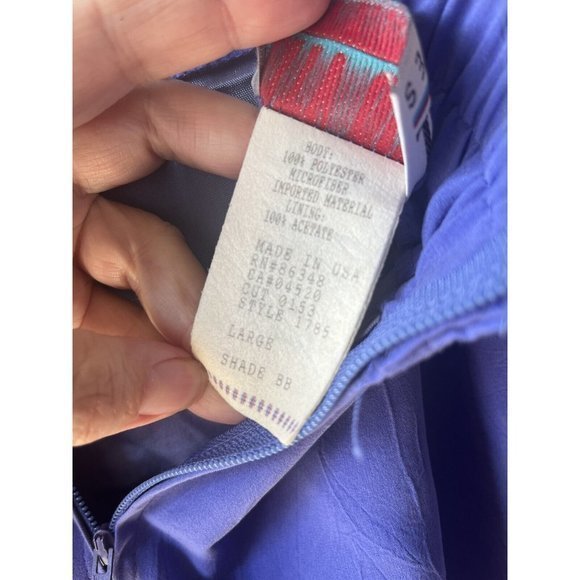 VTG City Girl Petites 3 Piece Skirt Vest Blazer Set Large 90s Neon Womens - Picture 5 of 16